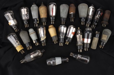 Lot 876 - Collection of 24 Ealy Radio Valves