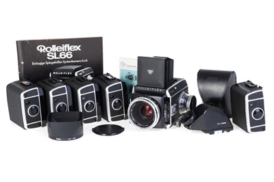 Lot 193 - A Rollei Rolleiflex SL66 Medium Format Camera