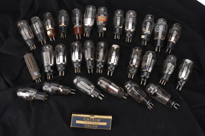 Lot 878 - Collection of 28 Early Radio Valves