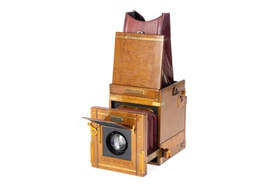 Lot 316 - A Marion & Co. Soho Tropical Quarter Plate Reflex Camera