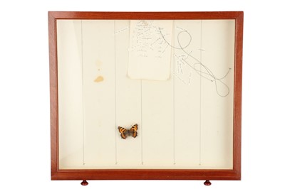 Lot 138 - A fine Victorian Mahogany British, Irish & Scottish Lepidoptery Collection & Cabinet