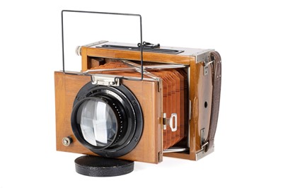 Lot 309 - A Contessa-Nettel Deckrullo Nettel Tropical Double Extension Camera