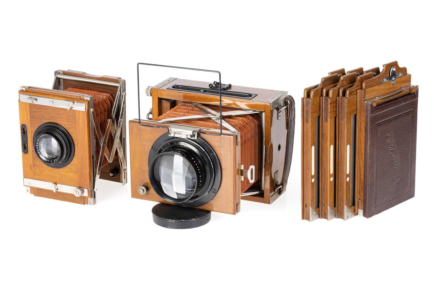 Lot 309 - A Contessa-Nettel Deckrullo Nettel Tropical Double Extension Camera