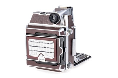 Lot 215 - A Linhof Super Technika IV 'Red' Medium Format Rangefinder Camera