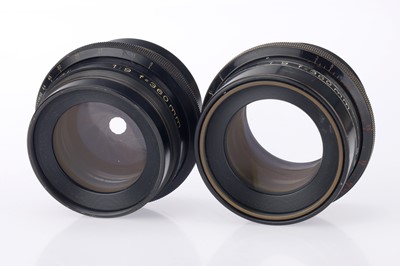 Lot 422 - Two Rodenstock APO-Ronar f/9 360mm Lenses