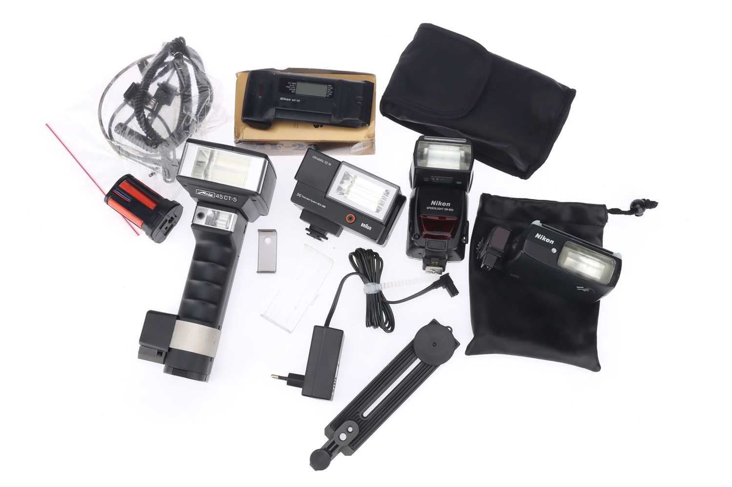 Lot 529 - A Mixed Selection of Camera Flash Units,