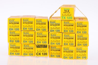 Lot 625 - A Selection of 120 Format Film