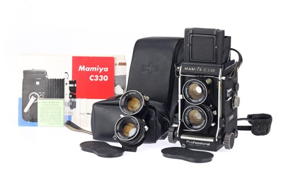 Lot 256 - A Mamiya C330 Medium Format TLR Camera