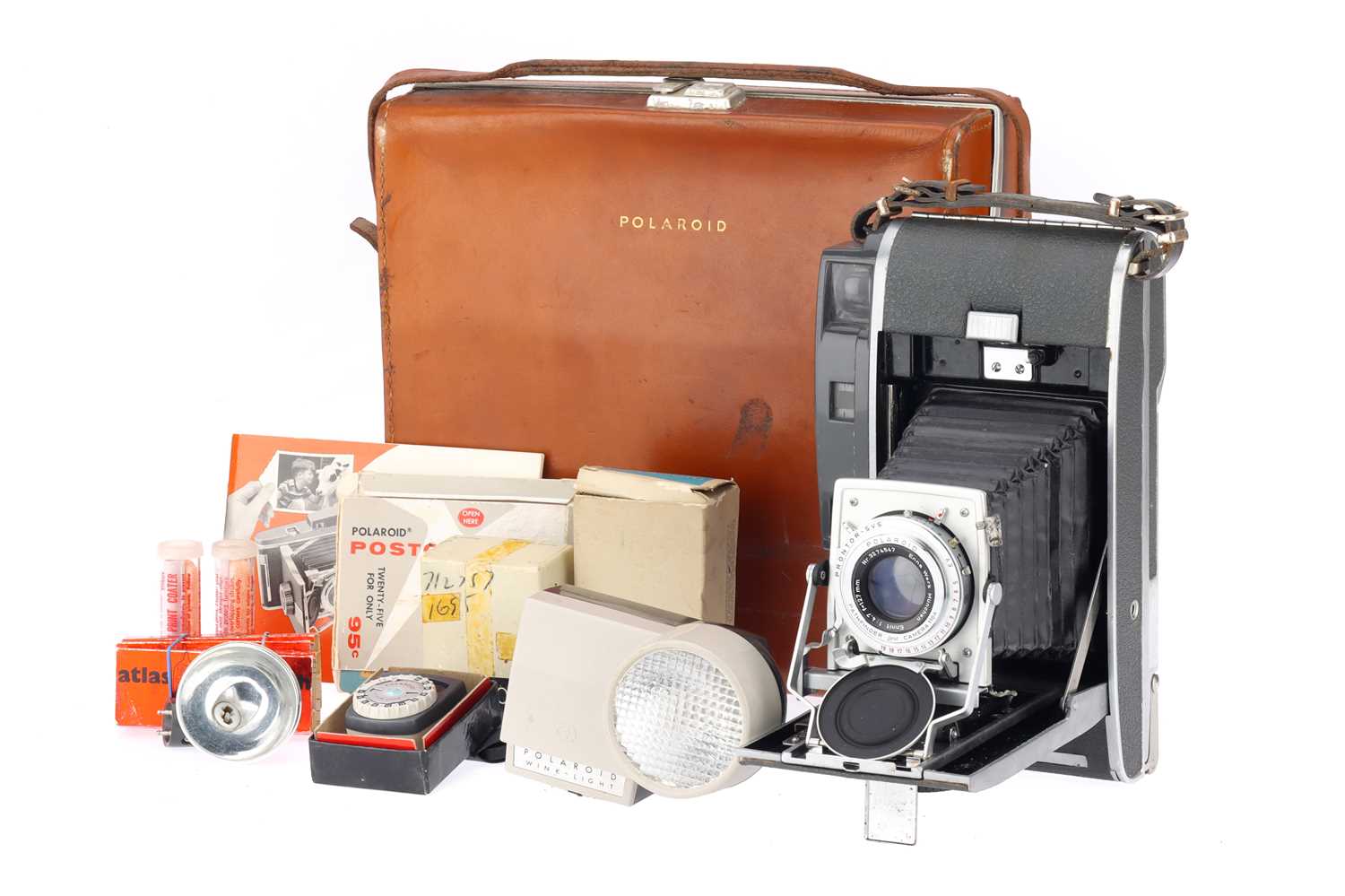 Lot 388 - A Polaroid Land Camera 110A Camera Outift