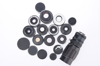 Lot 420 - A Mixed Selection of Various Camera Lenses