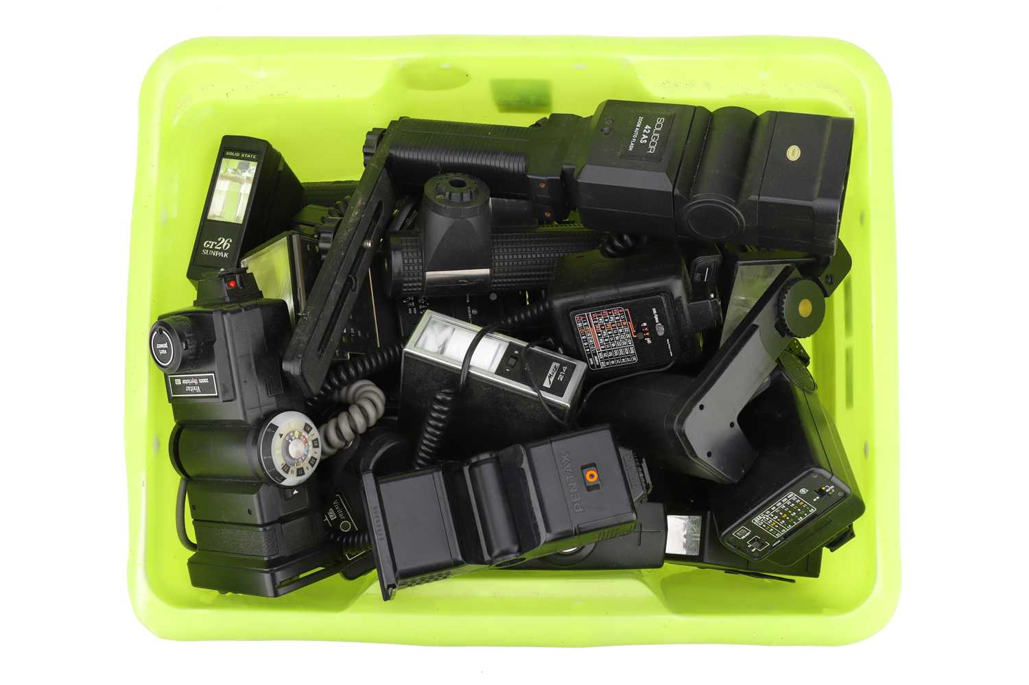 Lot 539 - A Mixed Selection of Camera Flash Guns,