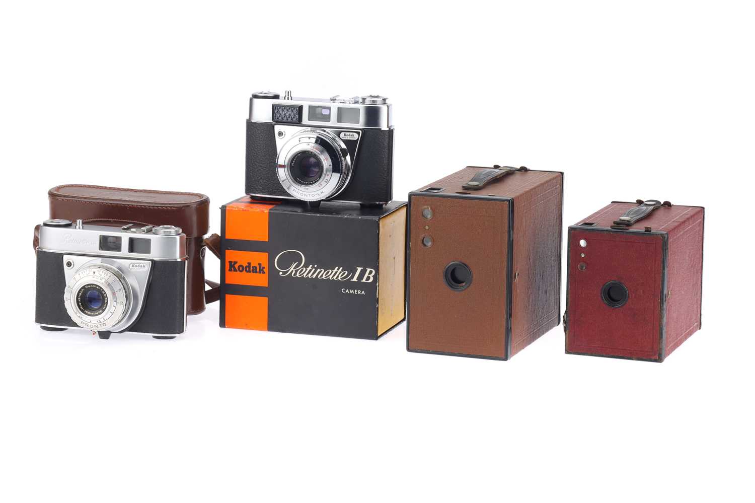 Lot 394 - Four Kodak Film Cameras