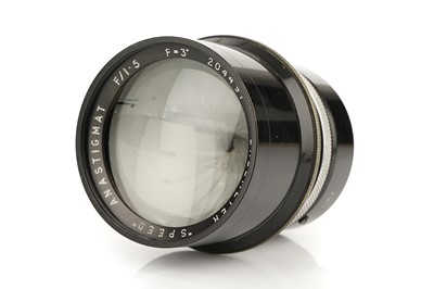 Lot 366 - A Dallmeyer Speed f/1.5 3" Lens