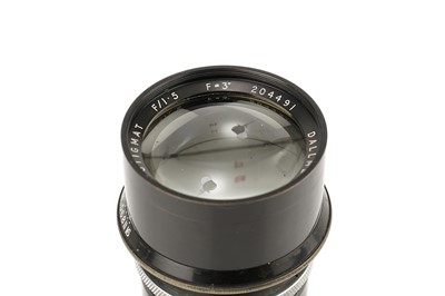 Lot 366 - A Dallmeyer Speed f/1.5 3" Lens