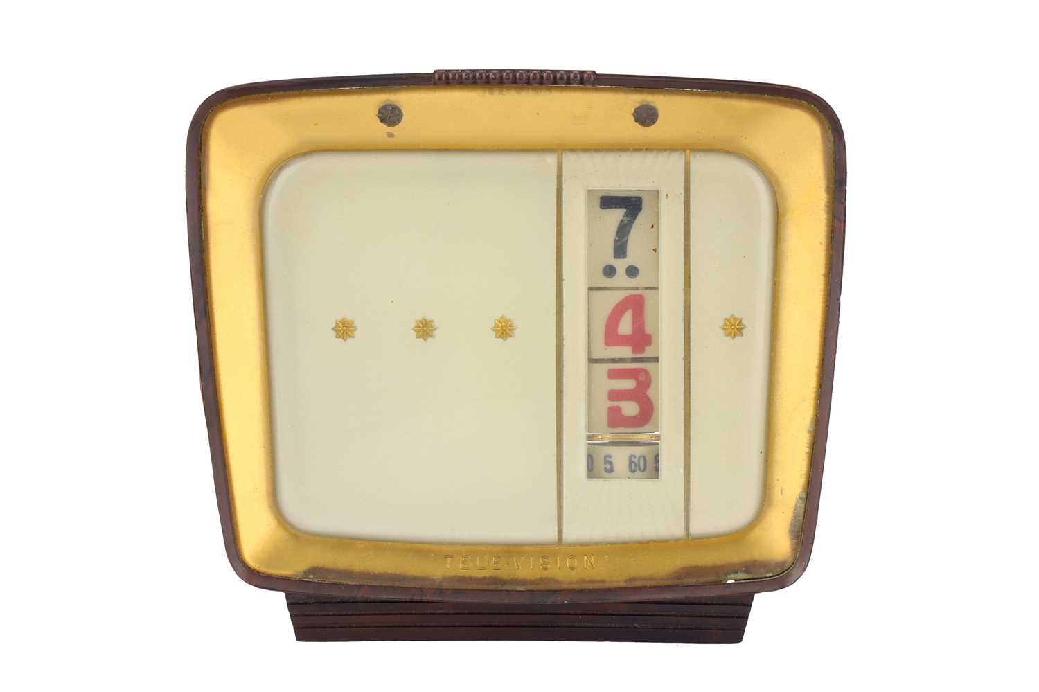 Lot 871 - A Pennwood Numechron Television Analog Clock