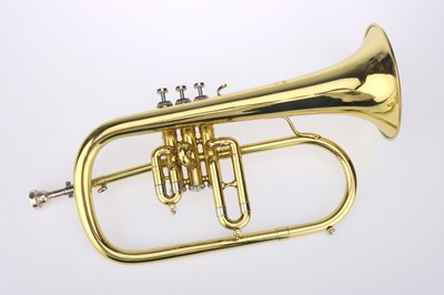 Lot 873 - A Brass Eterna Flugelhorn by Getzen