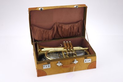 Lot 873 - A Brass Eterna Flugelhorn by Getzen