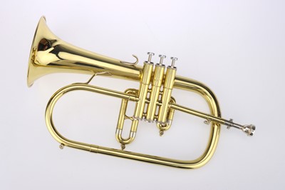 Lot 873 - A Brass Eterna Flugelhorn by Getzen