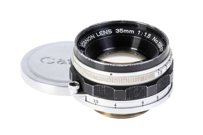 Lot 82 - A Canon f/1.5 35mm Lens