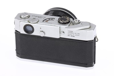 Lot 53 - A Canon Model 7 Rangefinder Camera