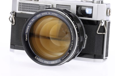 Lot 53 - A Canon Model 7 Rangefinder Camera
