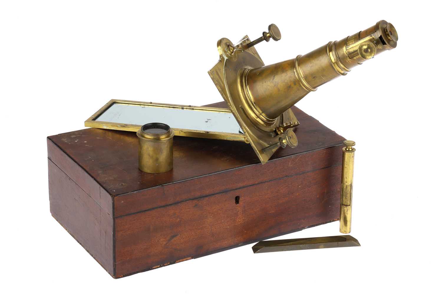 Lot 754 - An 18th Century Adams Solar Microscope,