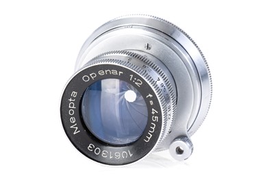 Lot 102 - A Meopta Openar f/2 45mm Lens