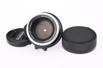 Lot 63 - A Voigtlander Nokton Classic f/1.4 40mm Lens