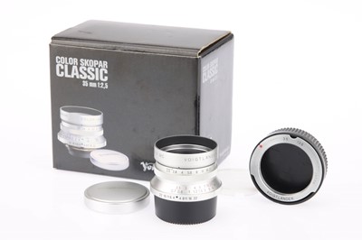 Lot 64 - A Voigtlander Color Skopar Classic f/2.5 35mm Lens