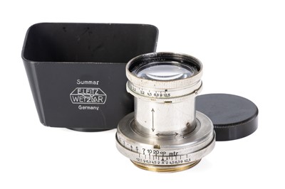 Lot 14 - A Leitz Summar f/2 50mm Lens