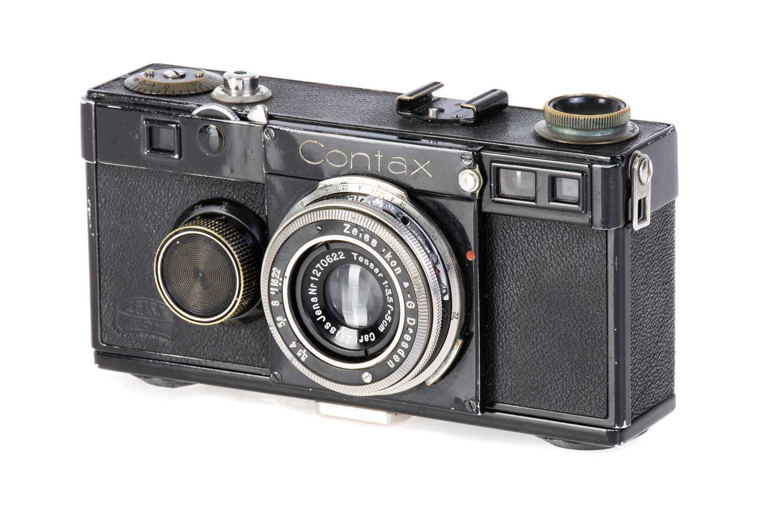 Lot 132 - A Zeiss Ikon Contax Ia Rangefinder Camera