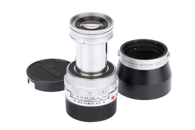 Lot 15 - A Leitz Wetzlar Elmar f/4 90mm Collapsible Lens