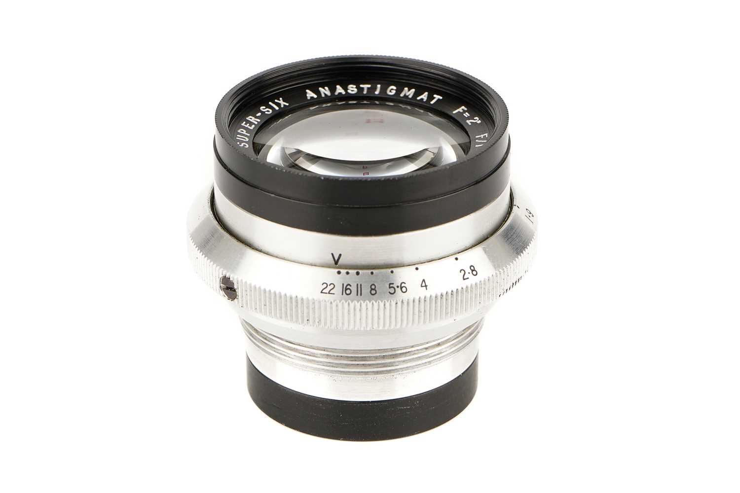 Lot 376 - A Dallmeyer Super Six f/1.9 2" Lens