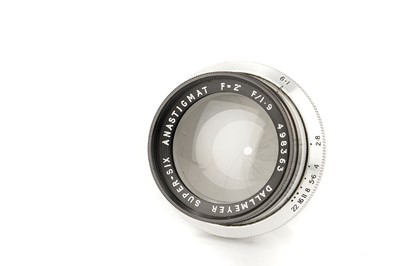 Lot 376 - A Dallmeyer Super Six f/1.9 2" Lens