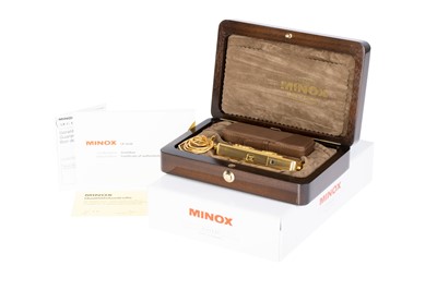 Lot 239 - A Minox LX 'Gold' Limited Edition Sub-Miniature Camera