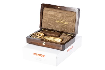 Lot 240 - A Minox LX 'Gold' Limited Edition Sub-Miniature Camera