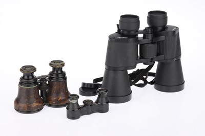 Lot 383 - Binoculars and Opera Glasses