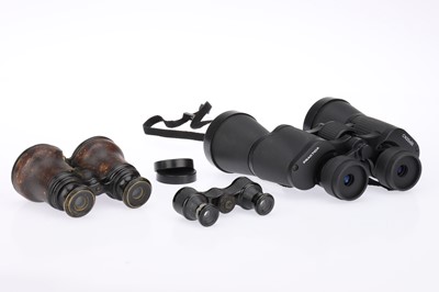 Lot 383 - Binoculars and Opera Glasses