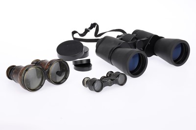 Lot 383 - Binoculars and Opera Glasses