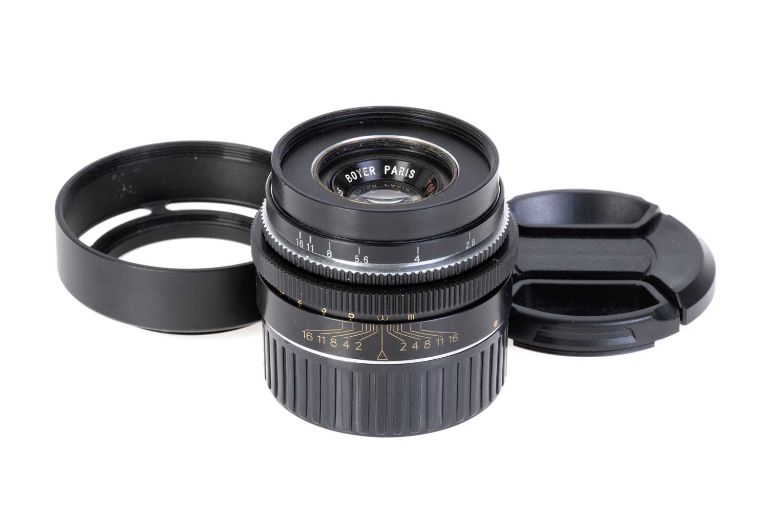 Lot 262 - A Boyer Paris Topaz f/2.8 45mm Lens