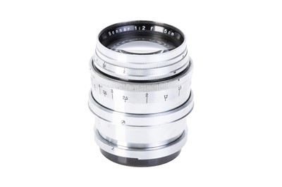 Lot 134 - A Carl Zeiss Jena Sonnar f/2 85mm Lens