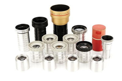 Lot 383 - A Group of Projection Lenses