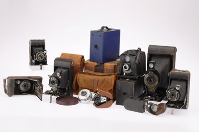 Lot 148 - A Selection of Folding Cameras