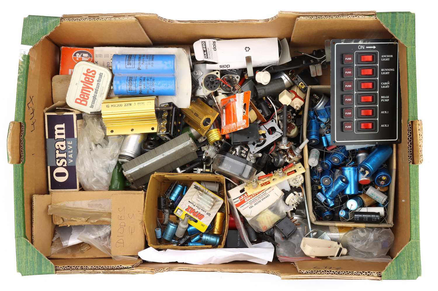 Lot 737 - A Mixed Selection of Electrical Components