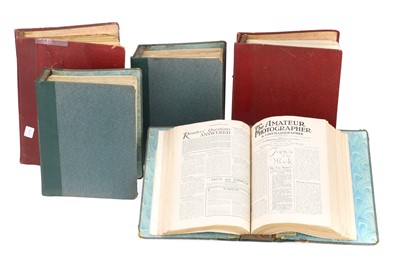 Lot 479 - Five Bound Folders of Amateur Photographer