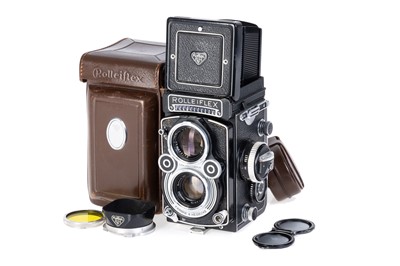 Lot 191 - A Rollei Rolleiflex 3.5F TLR Medium Format Camera