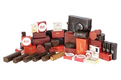 Lot 64 - A Large Collection of Leica / Leitz Empty Boxes / Cases