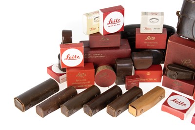 Lot 64 - A Large Collection of Leica / Leitz Empty Boxes / Cases