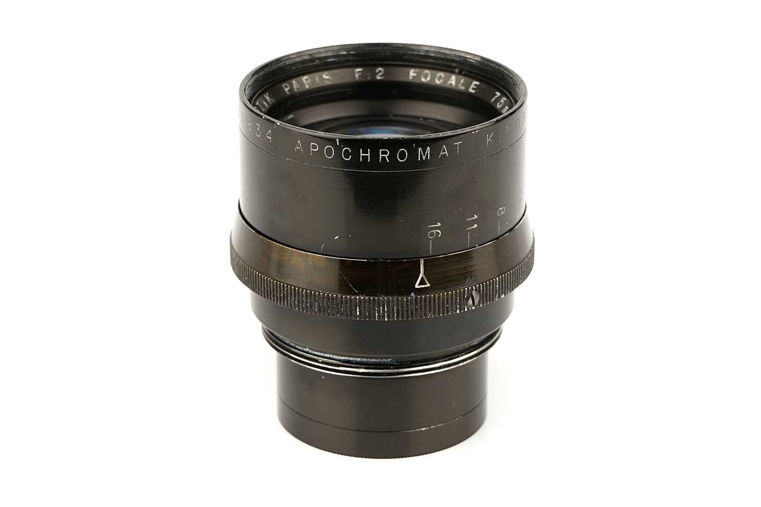 Lot 387 - A Kinoptik Apochromat f/2 75mm Lens