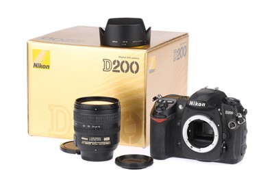 Lot 70 - A Nikon D200 DSLR Camera